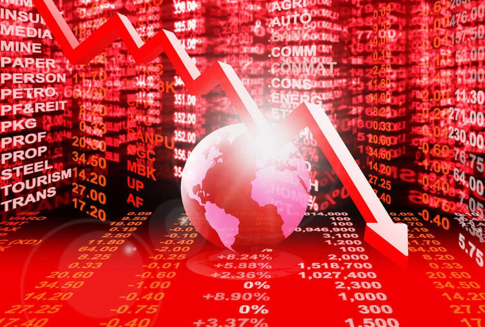 Stocks Drop Again on Lower Odds for Rate Cut