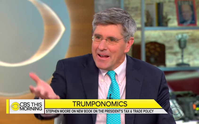 Trump Considers Ally Stephen Moore for Fed Board