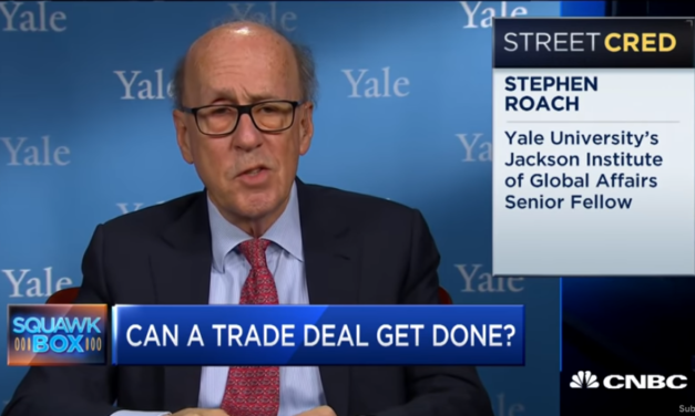 Stephen Roach: ‘Take Profits Very Quickly’ on Any US-China Trade Deal Rally