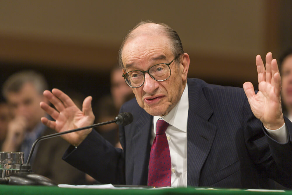 Greenspan: Negative Rates Coming to US; Recession ‘Strangely’ Up to Wall Street