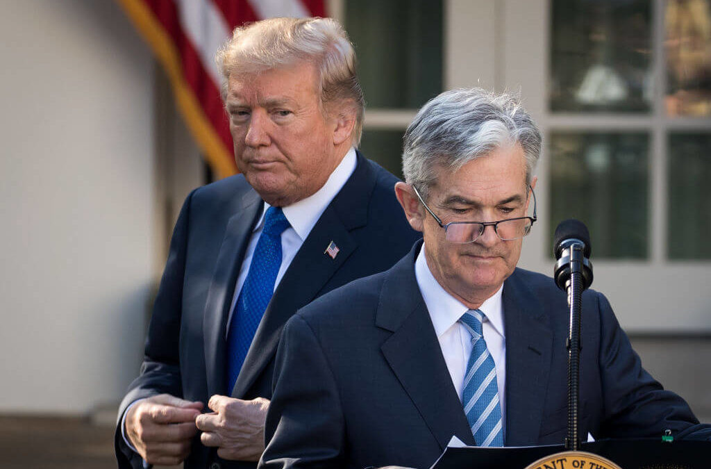 Trump: Fed ‘Boneheads’ Should Cut Rates to Zero ‘or Less’