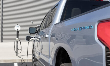 Ford stock F-150 Lightning
