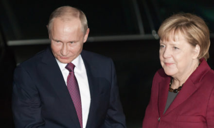 Putin and Merkel