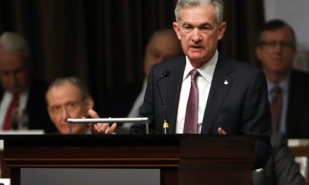 Fed Jerome Powell speech economy rate testimony interest rate dividend