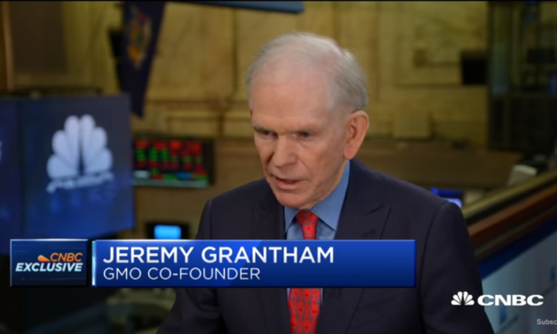 Jeremy Grantham: Market Will ‘Break a Lot of Hearts’ Next 20 Years