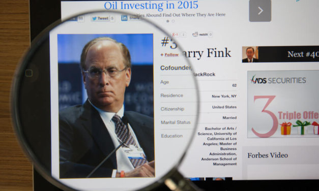 Larry Fink: ‘We Have a Risk of a Melt-Up, Not a Meltdown’