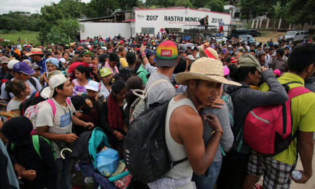 How a Central American Migrant Caravan Forms