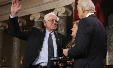 Joe Biden Bernie Sanders trade