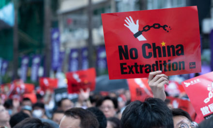 Senate Hong Kong bill protests extradition Apple