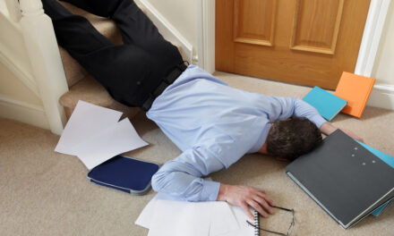 investing lessons fall down stairs